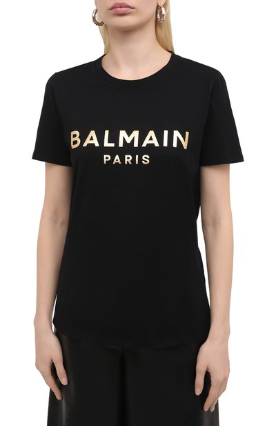 Хлопковая футболка BALMAIN, арт. VF0EF000/B020, фото 3