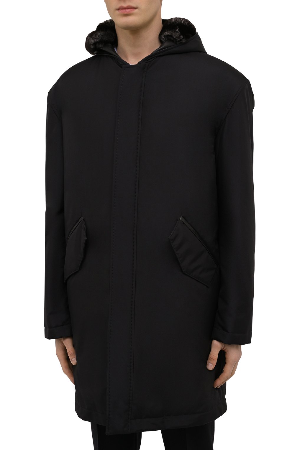 Парка с подкладкой из шиншиллы ZILLI, арт. MAW-K0RAT-30036/0001, фото 3