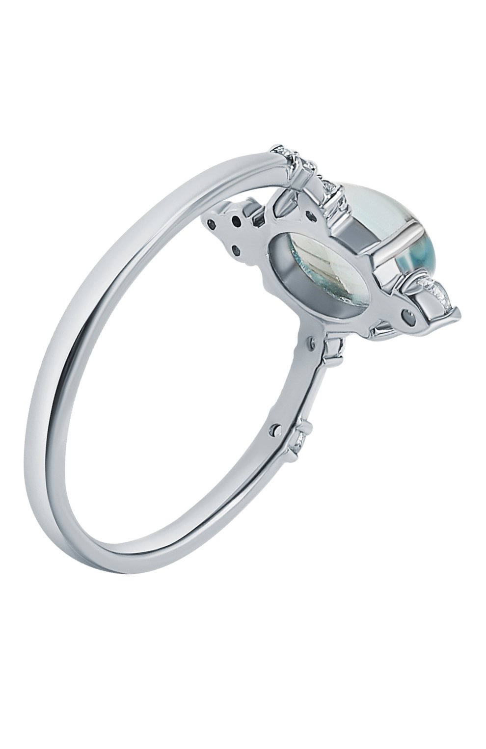 Кольцо с голубым топазом MOONKA, арт. ai-sr-tpz, фото 3