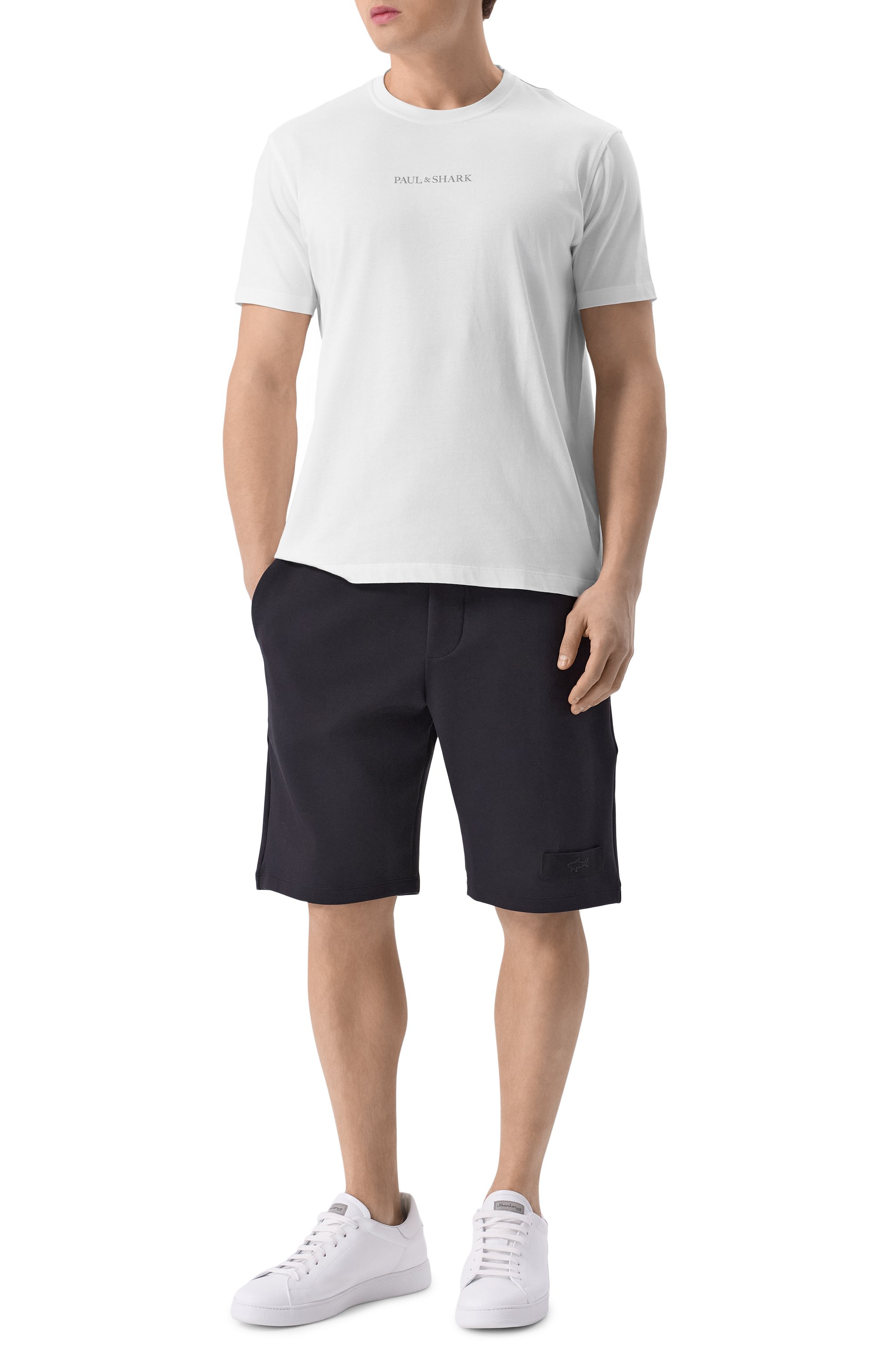 Шорты PAUL&SHARK черного цвета по цене 36050 руб., арт. 25411850, фото 2 Шорты PAUL&SHARK, арт. 25411850, фото 2