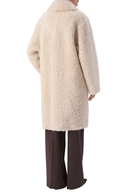 Дубленка из овчины Simonetta Ravizza F04C0134H20 Кремовый  F04C0134H20 Фото 4