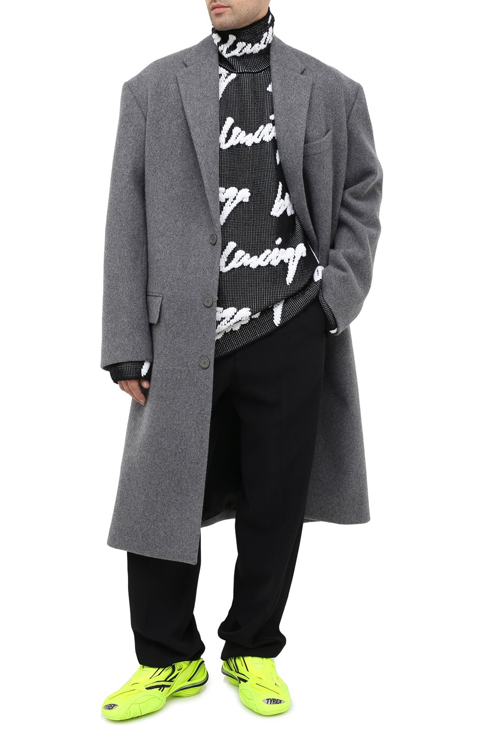 Свитер из хлопка и шерсти BALENCIAGA, арт. 625927/T3180, фото 2