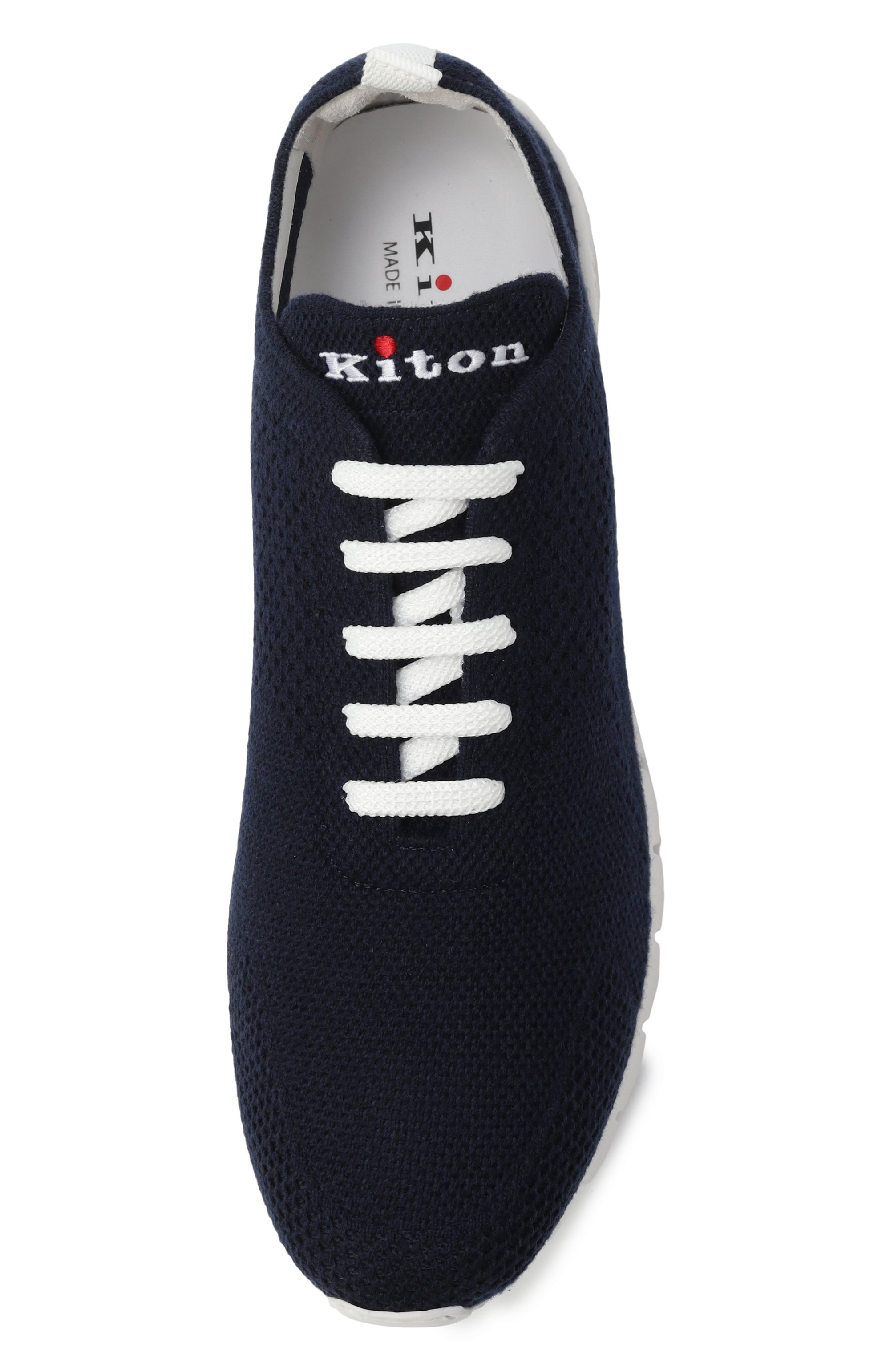 Текстильные кроссовки KITON, арт. USSFITSN0084734, фото 6