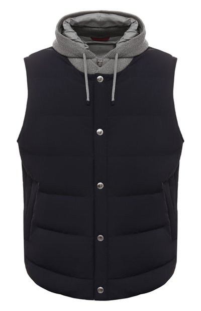 Мужской пуховый жилет BRUNELLO CUCINELLI, арт. MM4037346G