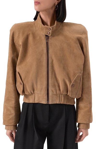 Замшевый бомбер MAGDA BUTRYM, арт. 114425, фото 3