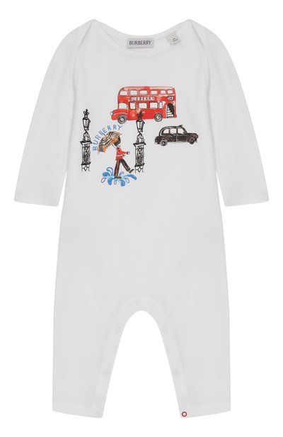 Хлопковый комбинезон BURBERRY, арт. 8109395
