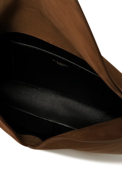 Клатч cassandre large SAINT LAURENT коричневого цвета по цене 169500 руб., арт. 769307/1U80W, фото 5 Клатч cassandre large SAINT LAURENT, арт. 769307/1U80W, фото 5