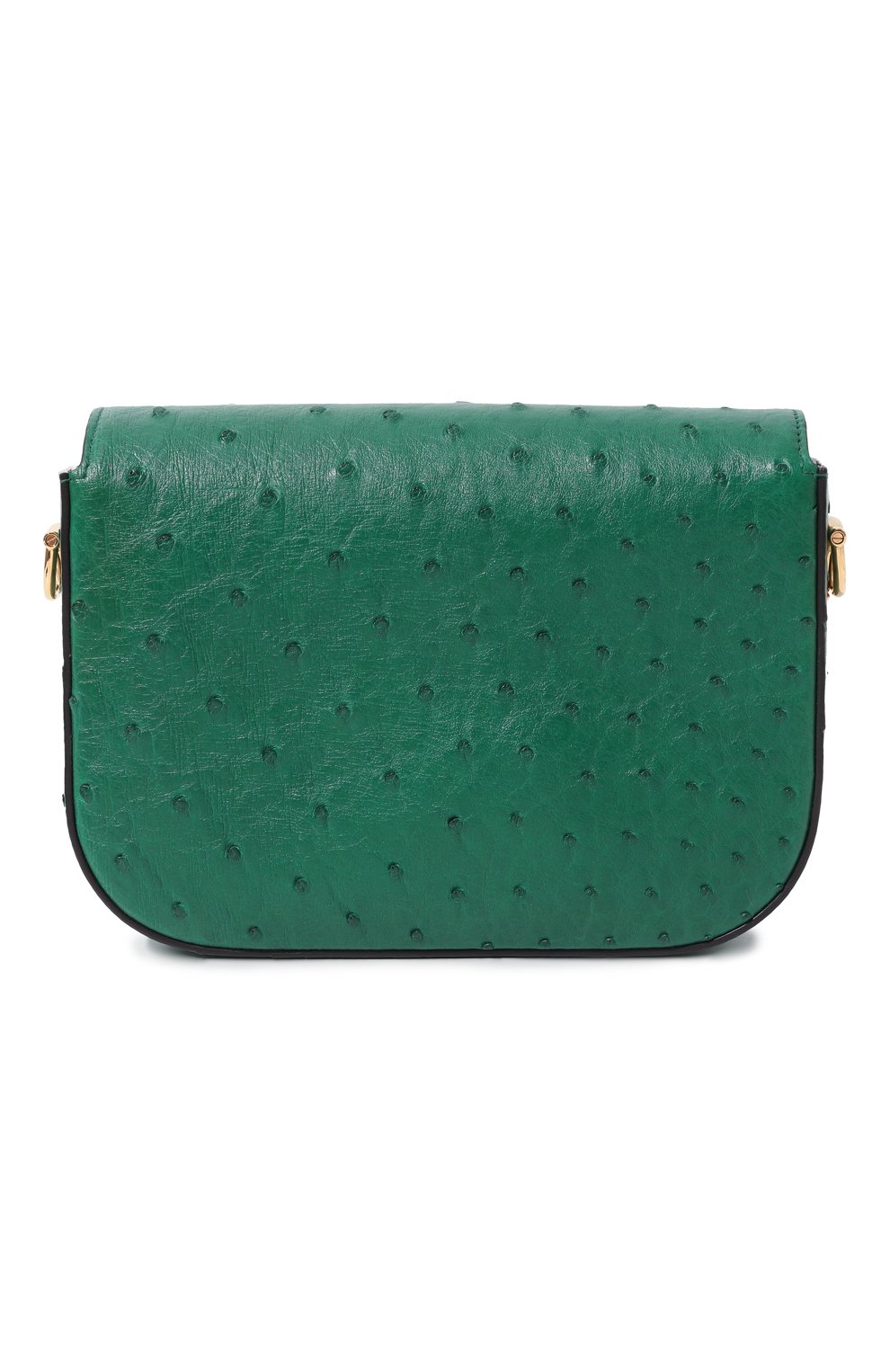 Сумка 1955 horsebit mini из кожи страуса GUCCI, арт. 658574 EY0DG, фото 5