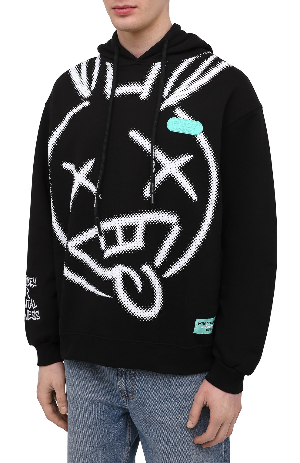 Хлопковое худи PHARMACY INDUSTRY, арт. PHM213, фото 3