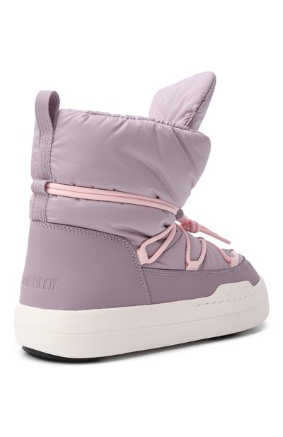 Утепленные сапоги MOON BOOT сиреневого цвета по цене 17550 руб., арт. 80D3440070, фото 3 Утепленные сапоги MOON BOOT, арт. 80D3440070, фото 3