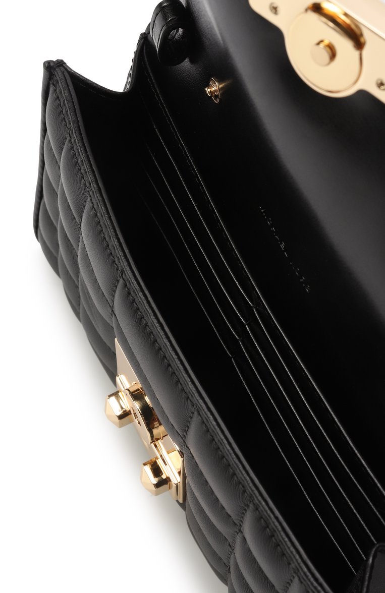 Женская сумка tribeca convertible MICHAEL MICHAEL KORS черного цвета, арт. 32S4G2RC9L | Фото 5 (Материал: Натуральная кожа; Ремень/цепочка: На ремешке; Размер: mini)