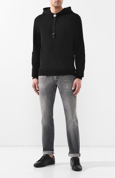 Хлопковое худи SAINT LAURENT, арт. 560377/Y2TC2, фото 2