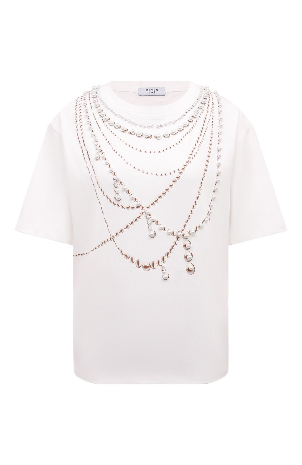 Хлопковая футболка SEVEN LAB, арт. CTC.13.100.512, фото 1