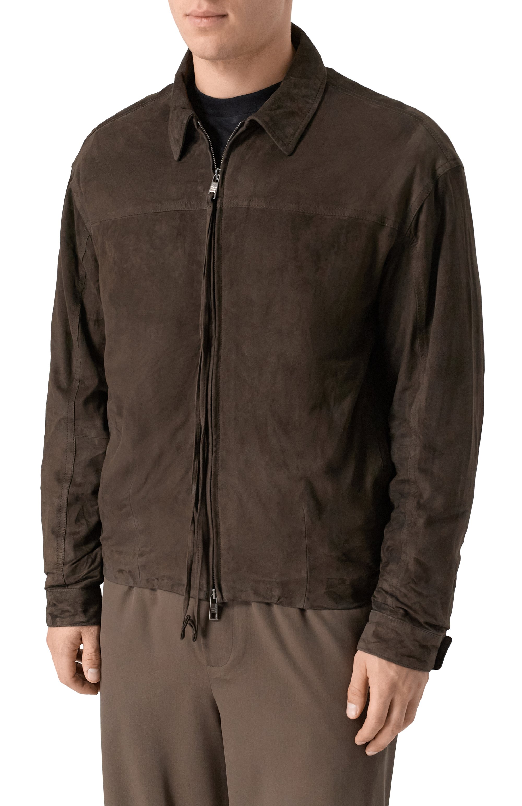 Замшевая куртка GIORGIO BRATO, арт. GU26S28005CMTM, фото 3