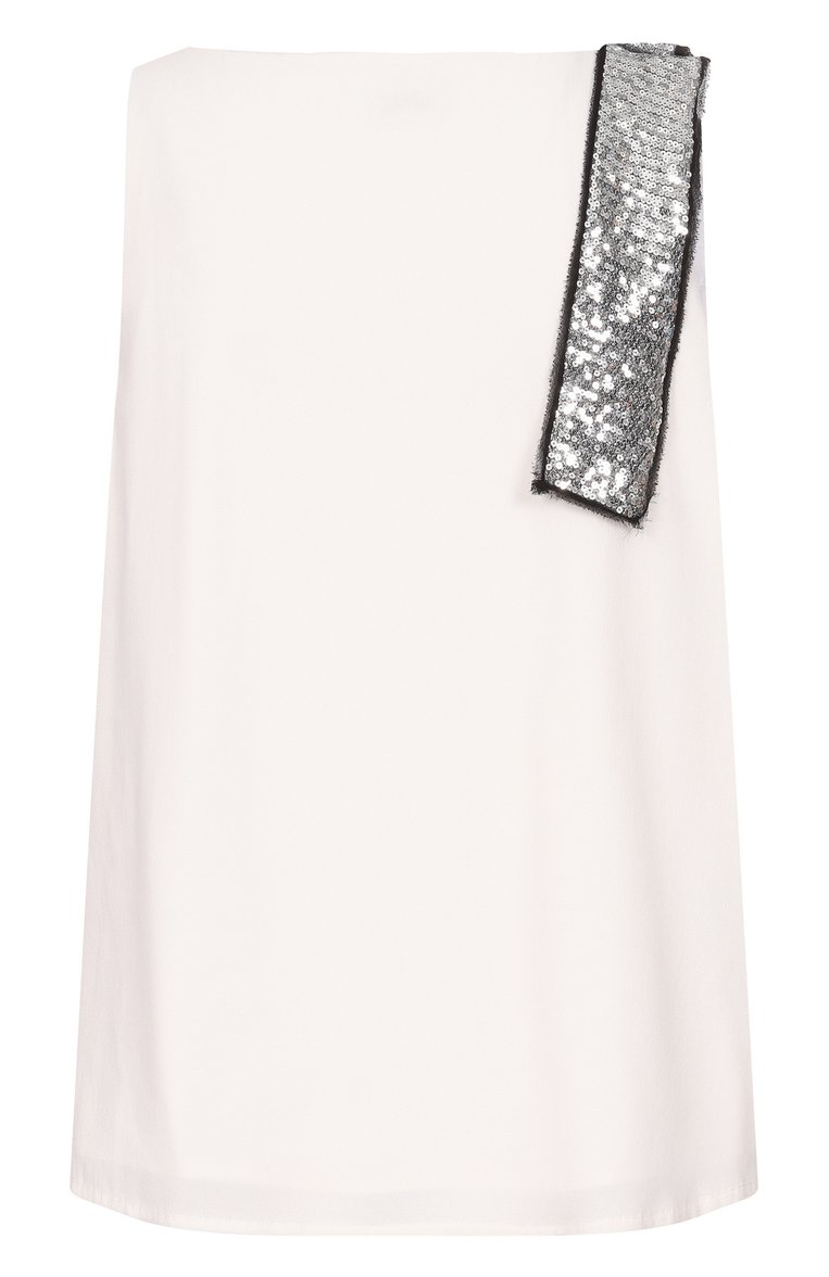 Топ с отделкой пайетками MIU MIU, арт. MT1466-1UCT-F0K74, фото 2