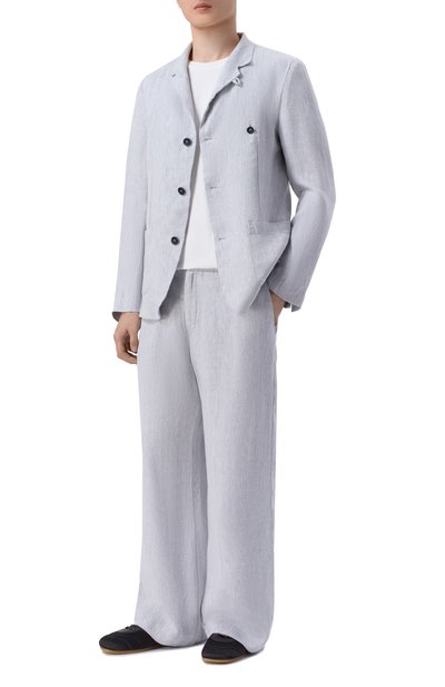 Мужские льняные брюки HANNES ROETHER, арт. BUL21LIT.6048