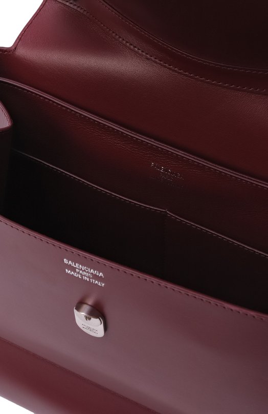 Сумка Nano Handbag medium Balenciaga 829293/2ABT0 Бордовый  829293/2ABT0 Фото 5
