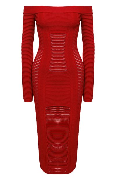 Платье из вискозы BALMAIN, арт. XF0RL113/KB60, фото 1