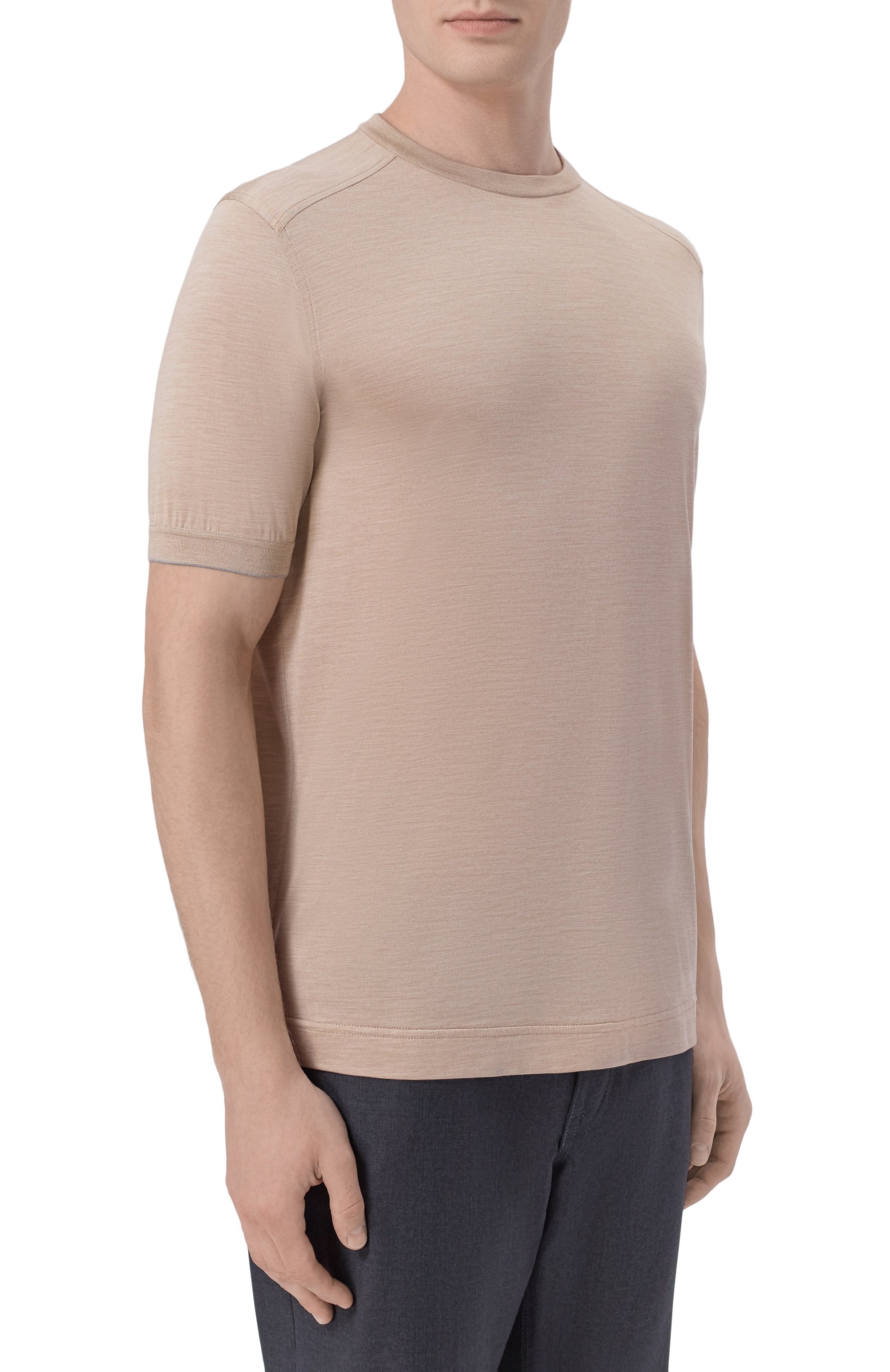 Шелковая футболка STEFANO RICCI, арт. K919512G10/R25190, фото 3