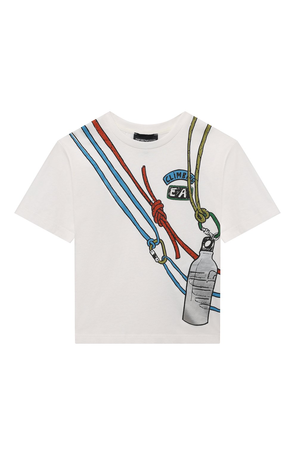 Хлопковая футболка EMPORIO ARMANI, арт. 3D4TJ9/3J51Z, фото 1