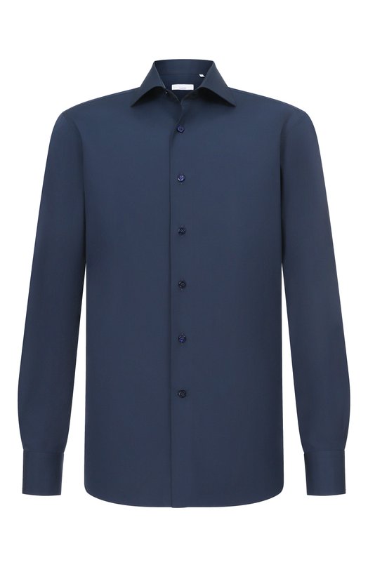 Хлопковая сорочка Stefano Ricci MC007132/BN2719 Синий MC007132/BN2719