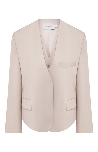 Женский шерстяной жакет LOW CLASSIC, арт. L0W20SS_JK04LB