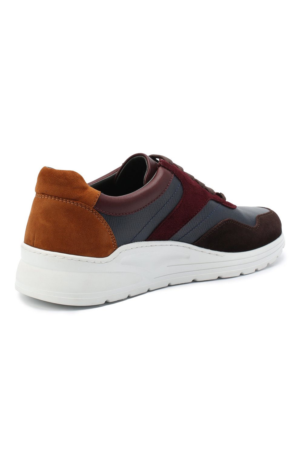 Комбинированные кроссовки MORESCHI, арт. 43641/BL/BAVIERA/F.NAPPA, фото 4