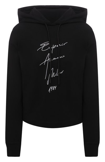 Женский худи из вискозы EMPORIO ARMANI, арт. 3K2M7M/2JQMZ