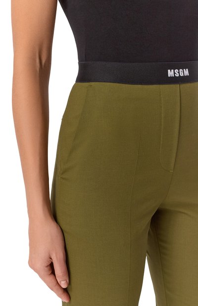 Шерстяные брюки MSGM, арт. 3941MDP13/257605, фото 5