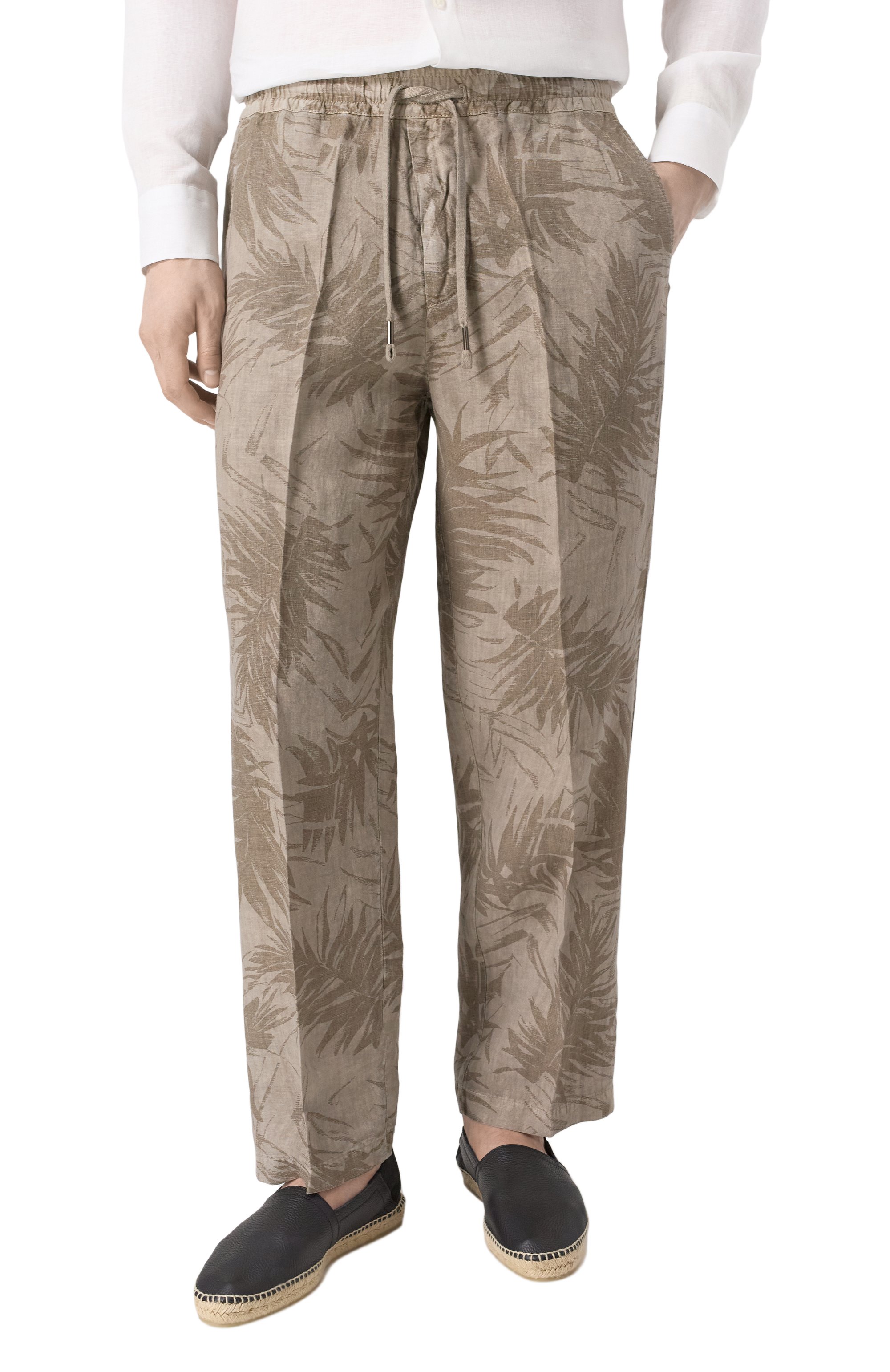 Льняные брюки INLINUM, арт. PAJAMA12, фото 3