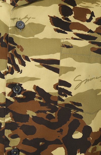 Хлопковая рубашка GIVENCHY, арт. BM60DT12P4, фото 5