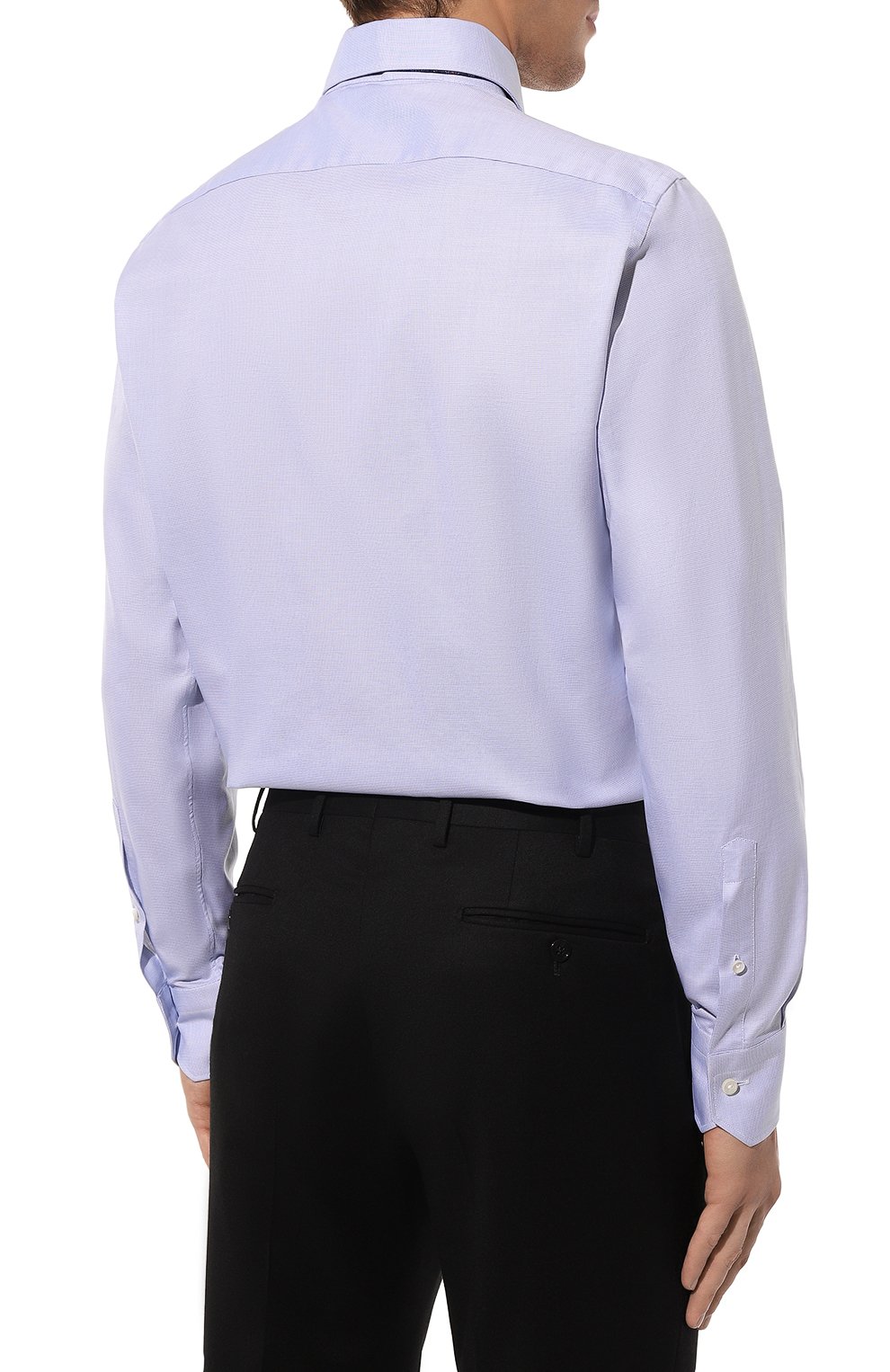 Хлопковая сорочка ZEGNA, арт. 703901A7/9MS0BA, фото 5