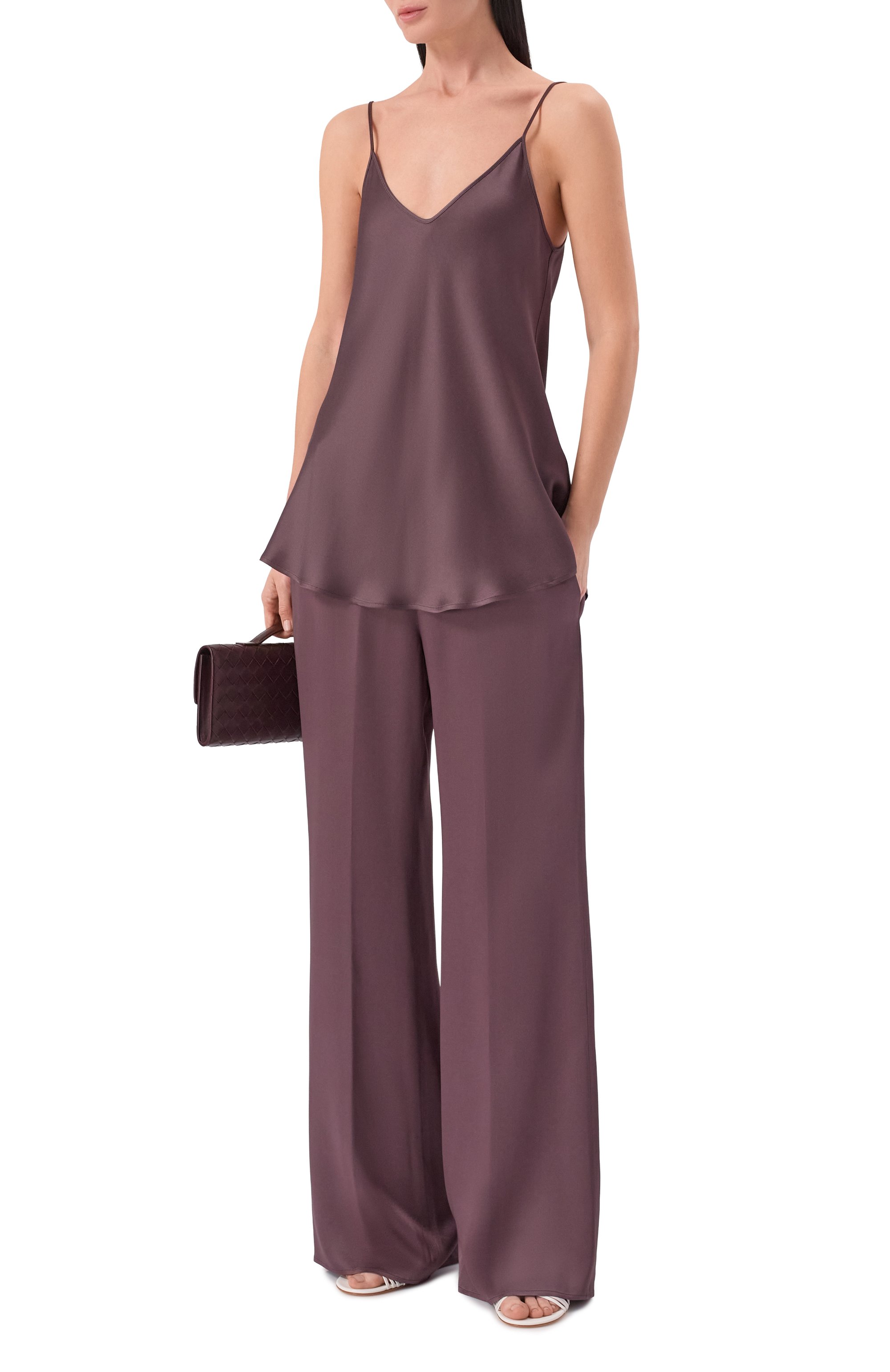 Брюки ANTONELLI FIRENZE коричневого цвета по цене 58800 руб., арт. M8185Q/355C, фото 2 Брюки ANTONELLI FIRENZE, арт. M8185Q/355C, фото 2