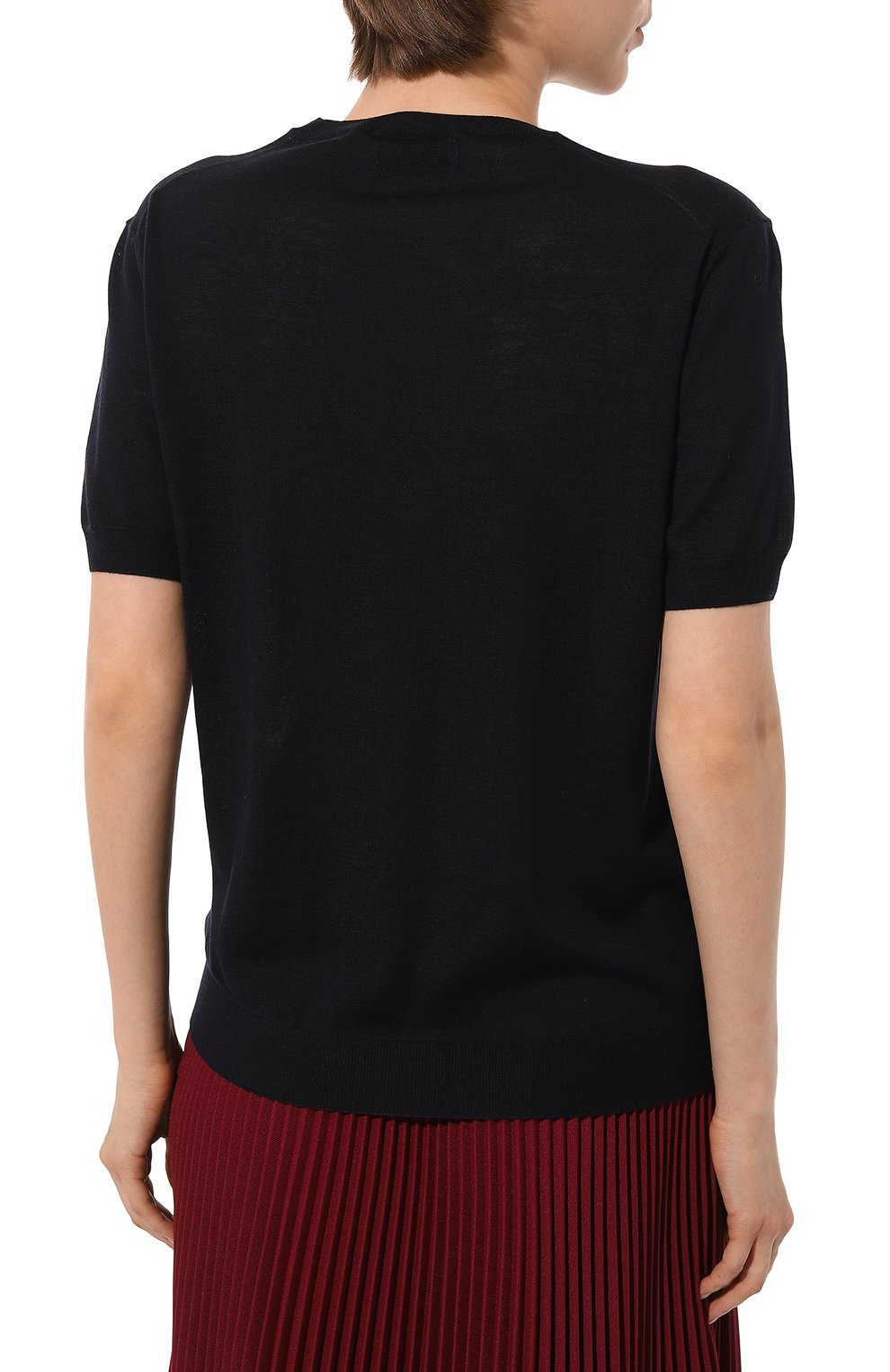 Шерстяной пуловер PRADA, арт. P24V22-J2N-F0008, фото 4