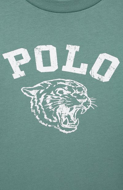 Хлопковая футболка POLO RALPH LAUREN, арт. 322850990, фото 3