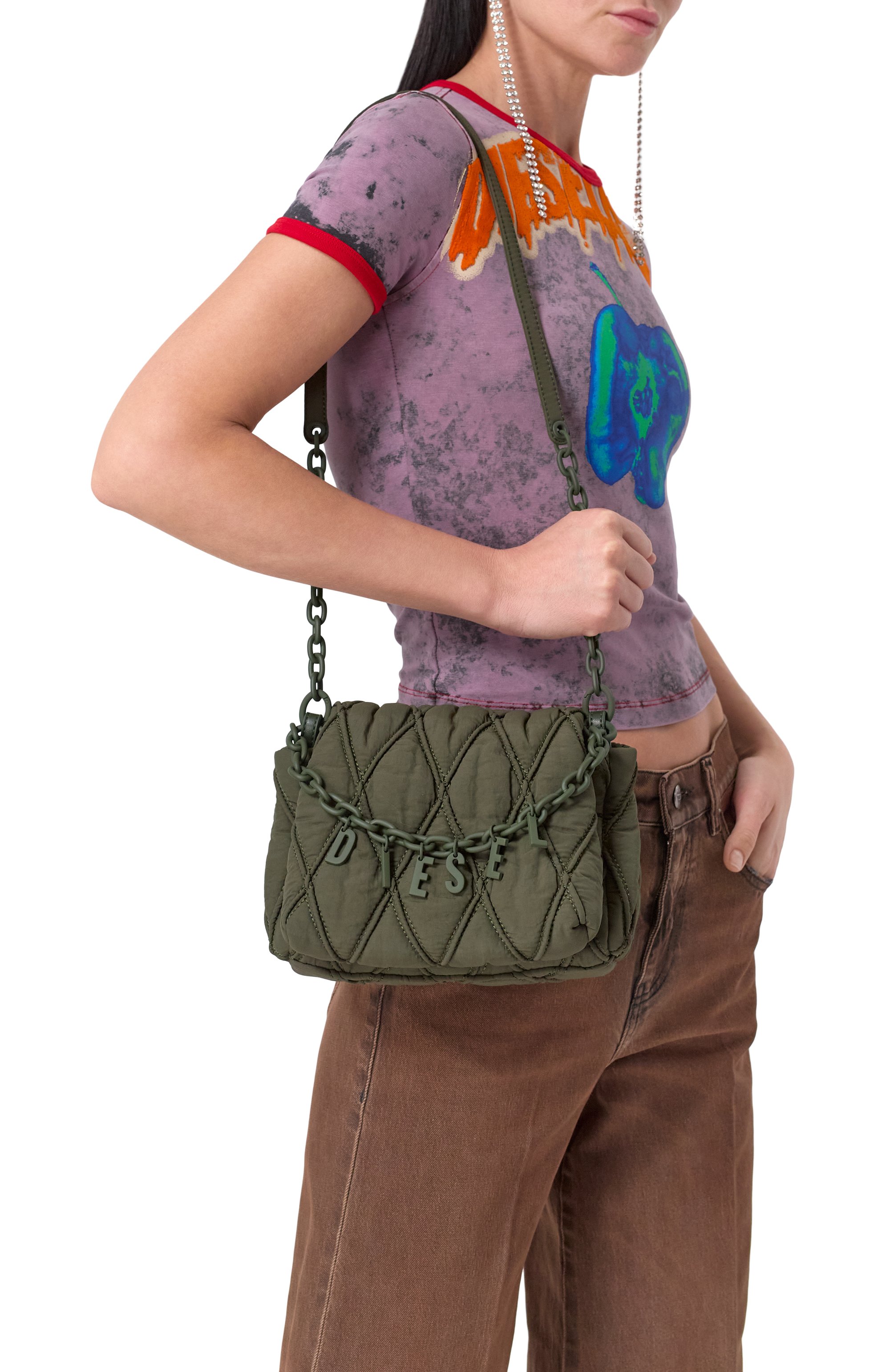 Сумка charm-d small DIESEL, арт. X10267/P8048, фото 2