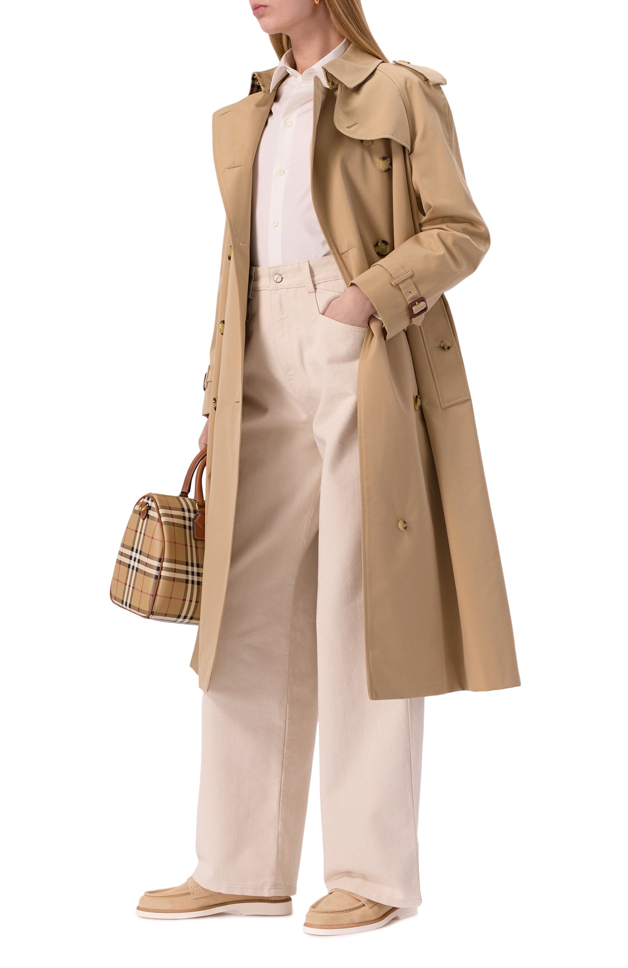 Замшевые пенни-лоферы SANTONI, арт. WUQG59818BIASLH0, фото 2