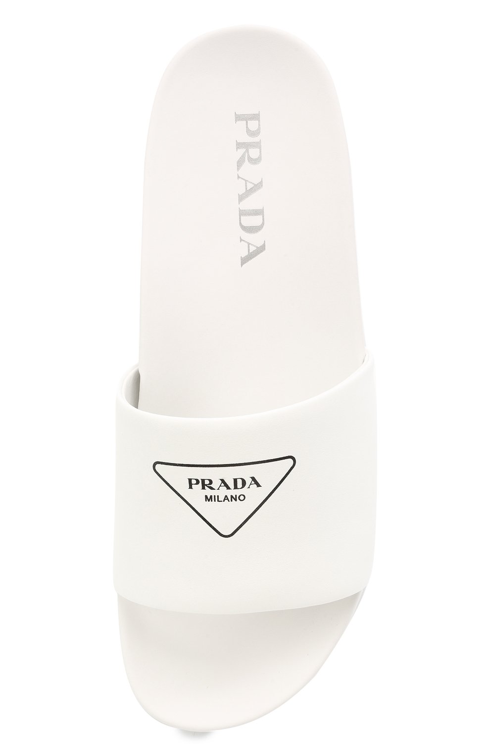 Кожаные шлепанцы PRADA, арт. 2X3060-A21-F0009, фото 5