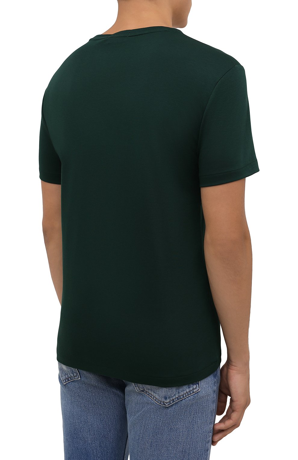 Хлопковая футболка POLO RALPH LAUREN, арт. 710740727, фото 4