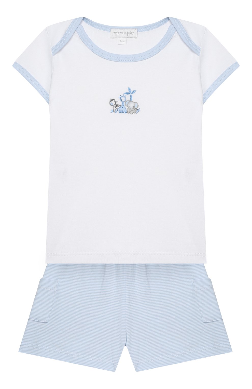 Комплект из топа и шорт MAGNOLIA BABY, арт. 649-102-LB, фото 1