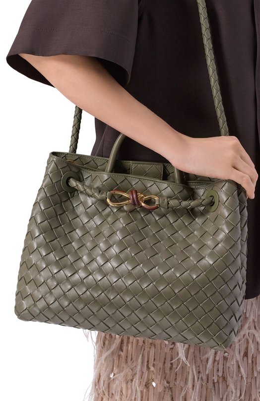 Сумка Andiamo medium Bottega Veneta 856021/V4SCG Хаки  856021/V4SCG Фото 2