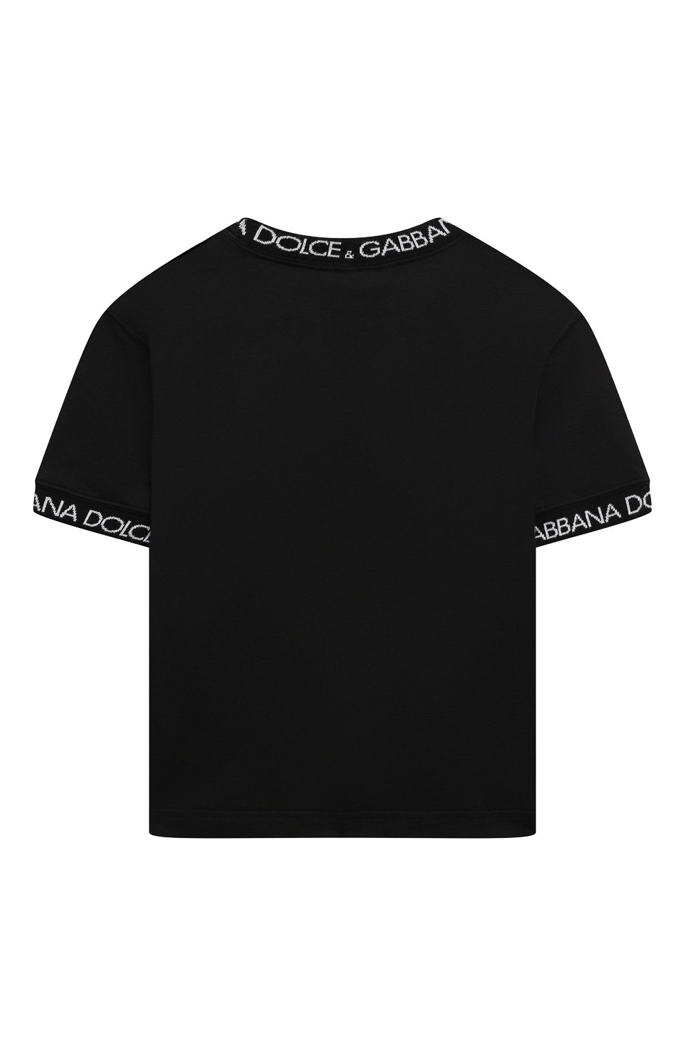 Хлопковая футболка DOLCE & GABBANA, арт. L4JTE0/G7M4F/8-14, фото 2