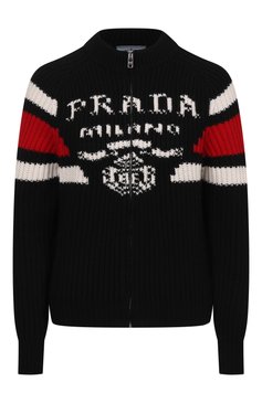 Кашемировый кардиган с отделкой пайетками PRADA, арт. P25L14-10QD-F0002, фото 1