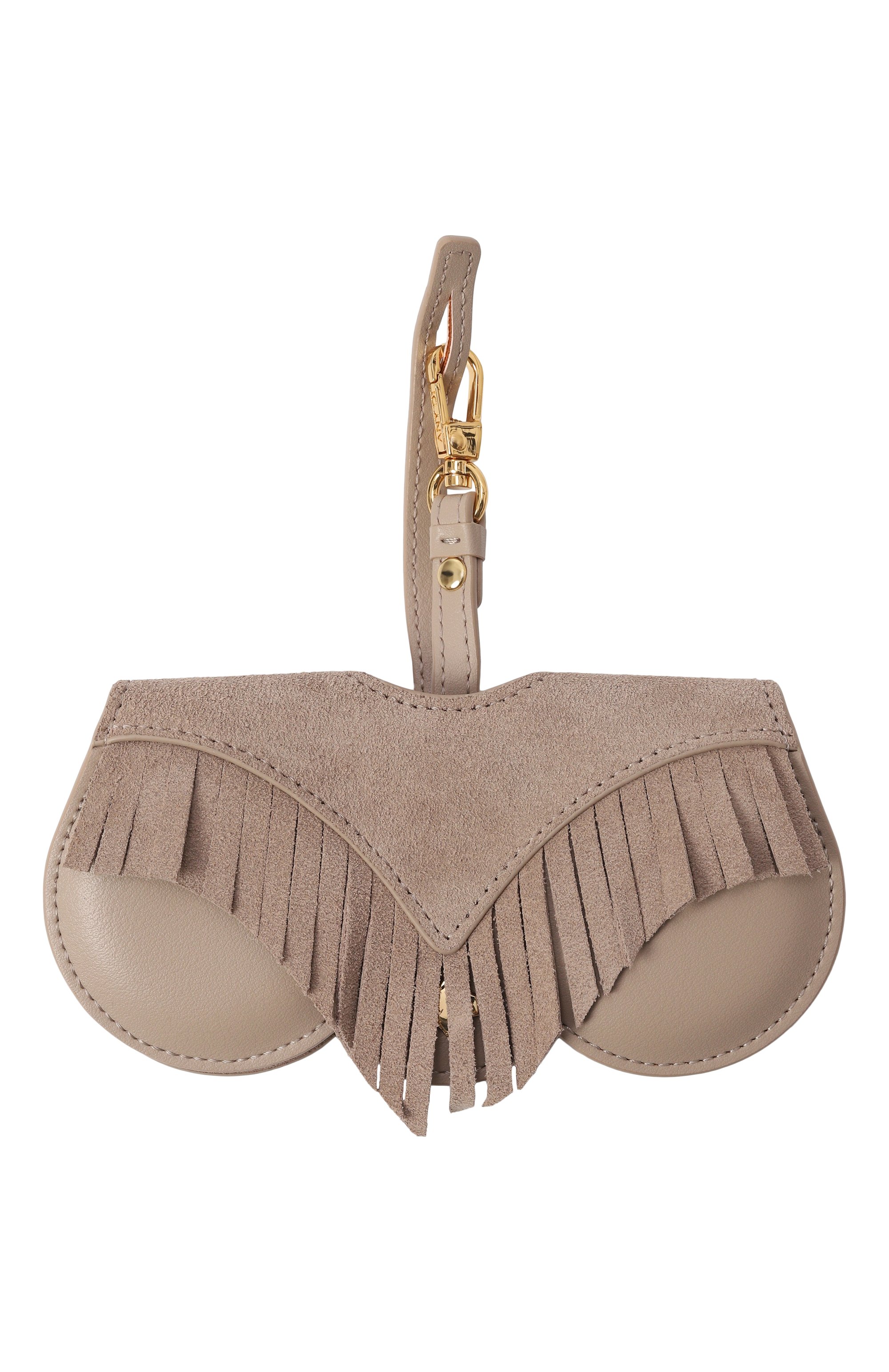 Кожаный футляр для очков ANY DI, арт. SP101652 TAUPE FRINGES, фото 1