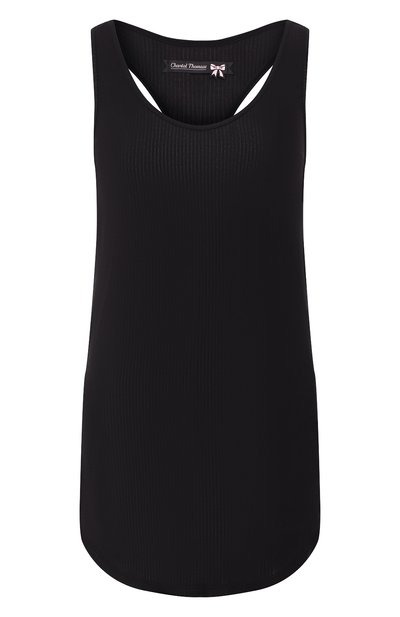 Удлиненный топ CHANTAL THOMASS, арт. TJ01_чер, фото 1