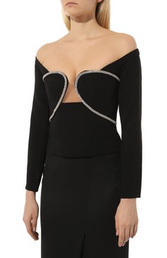 Топ SELF-PORTRAIT, арт. RS23-010T-B, фото 3