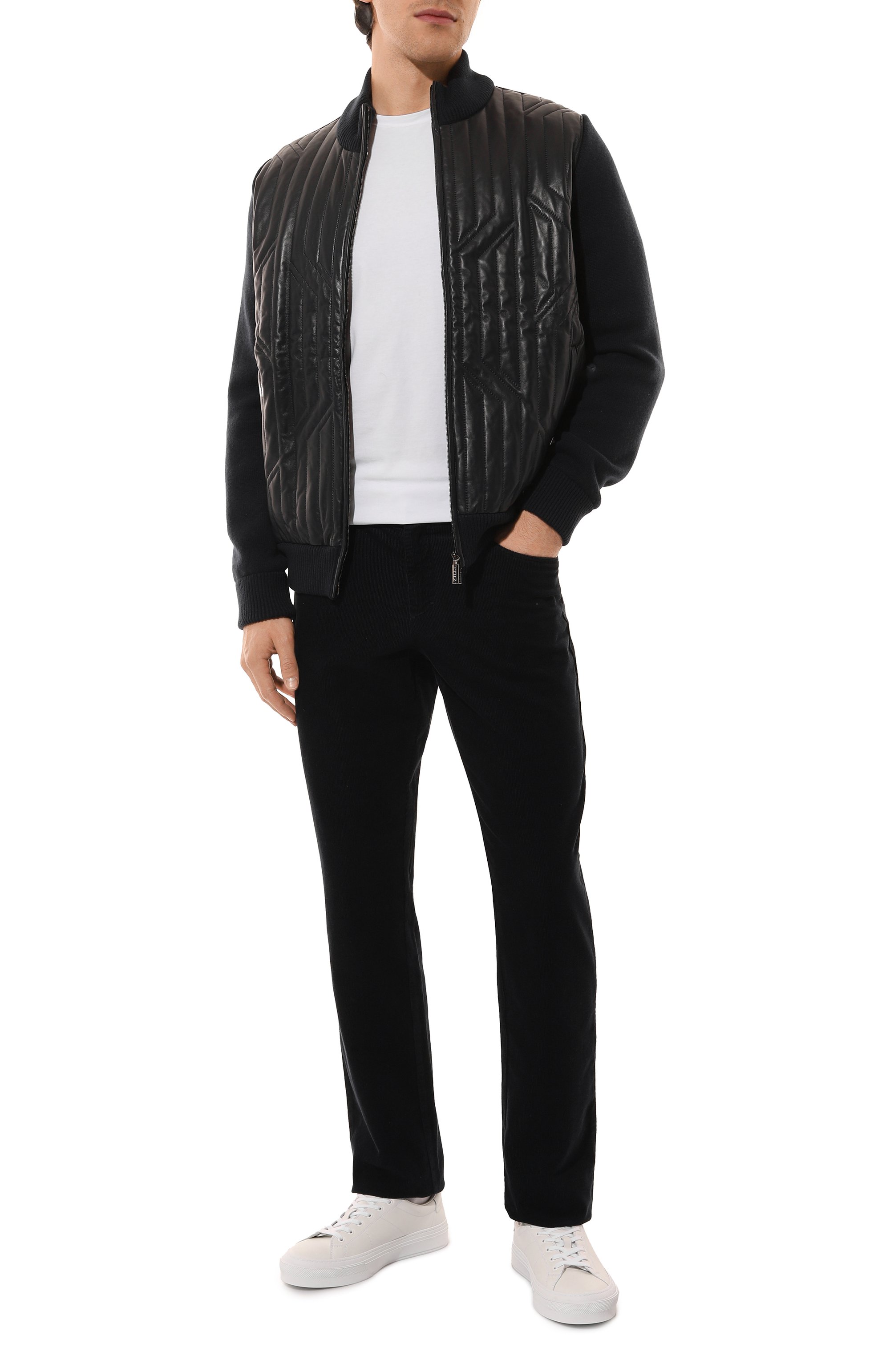 Вельветовые брюки ZILLI, арт. J5T101M0193VUC000, фото 2