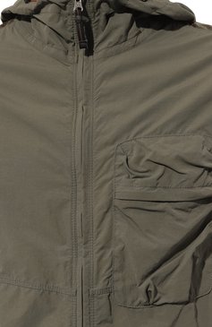 Мужская куртка PARAJUMPERS хаки цвета, арт. PMJKRM02 | Фото 5 (Кросс-КТ: Куртка, Ветровка; Рукава: Длинные; Материал внешний: Синтетический материал; Материал сплава: Проставлено; Стили: Милитари; Материал подклада: Синтетический материал; Драгоценные камни: Проставлено; Длина (верхняя одежда): Короткие)