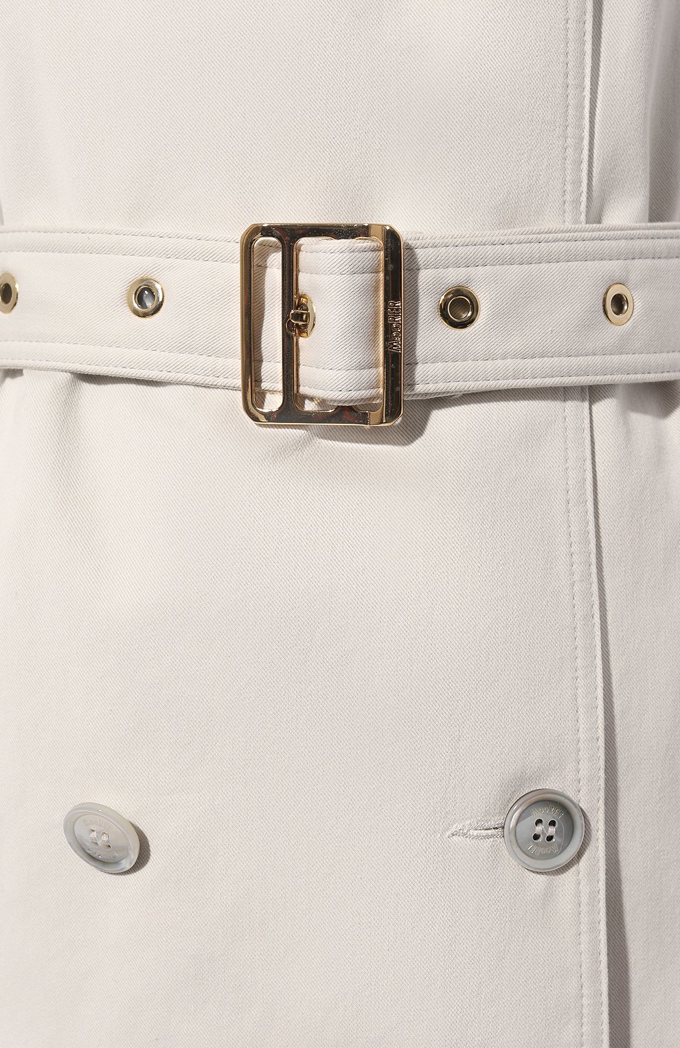 Джинсовый тренч MOORER белого цвета по цене 239000 руб., арт. MLEHT-SDF, фото 5 Джинсовый тренч MOORER, арт. MLEHT-SDF, фото 5