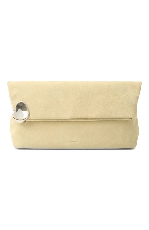 Клатч Clamshell Jil Sander J06WF0002-P7330 Кремовый J06WF0002-P7330